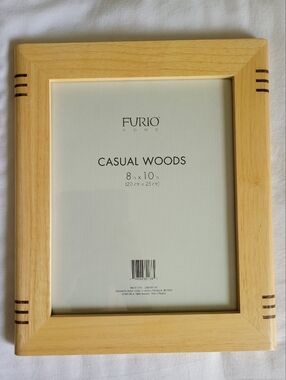VTG Furio Home Casual Woods Picture Frame - 8"x10", NEW